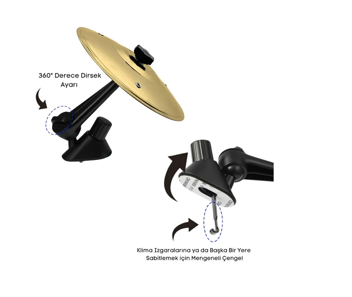 Araç İçi Mini Davul Zili